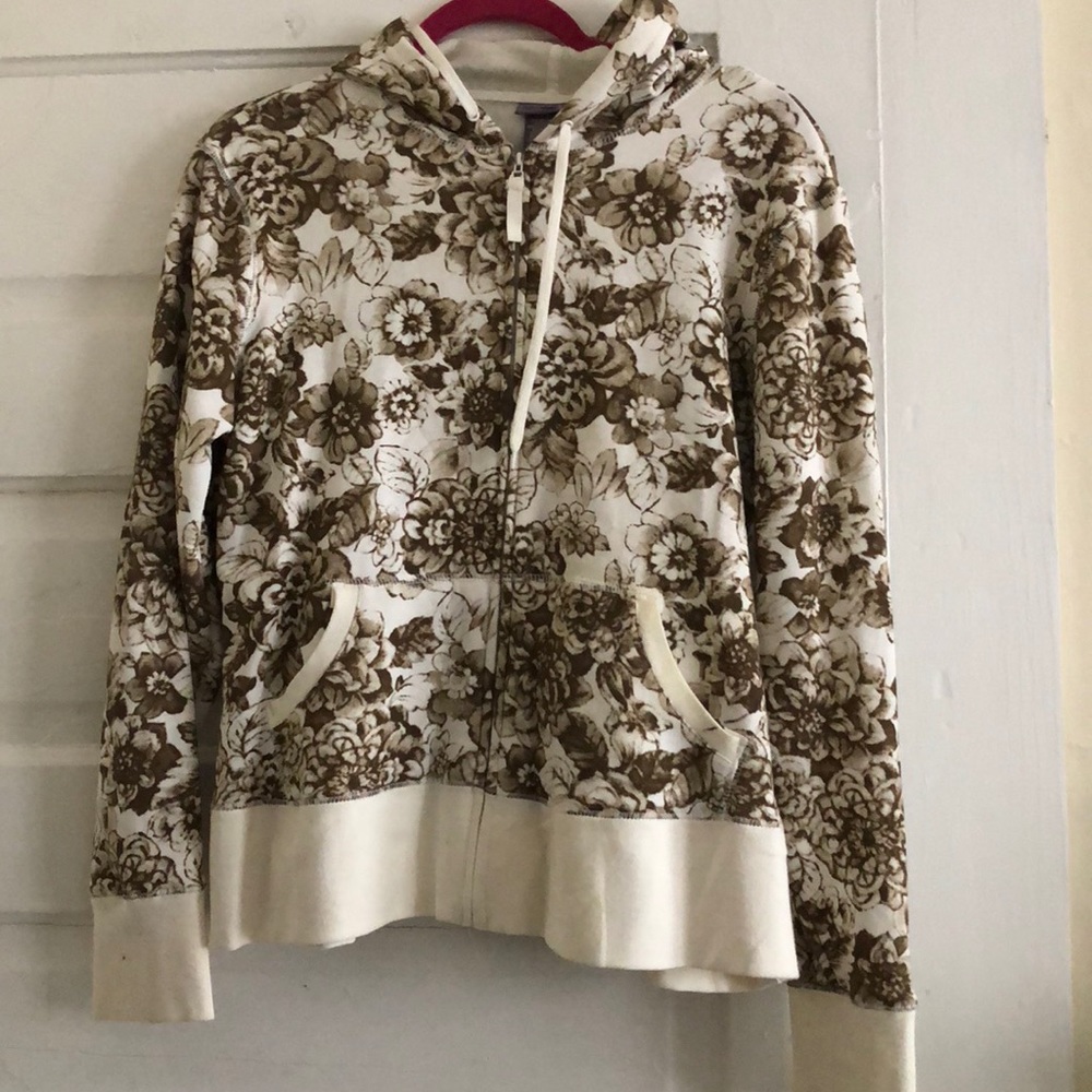 Floral Print Sweater